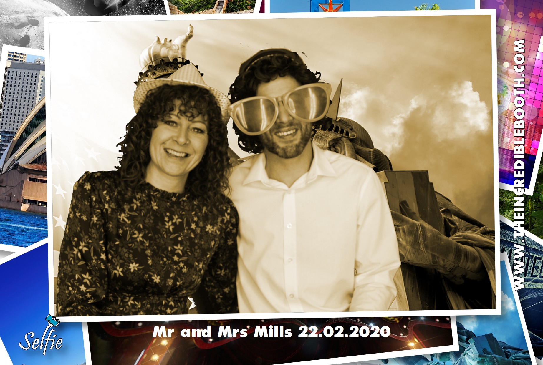 Mr & Mrs Mills | View more photos from the event at gallery.myphotoboothexperience.co.uk/u/MyPhotoBoothExperienceLtd/Mr-Mrs-Mills